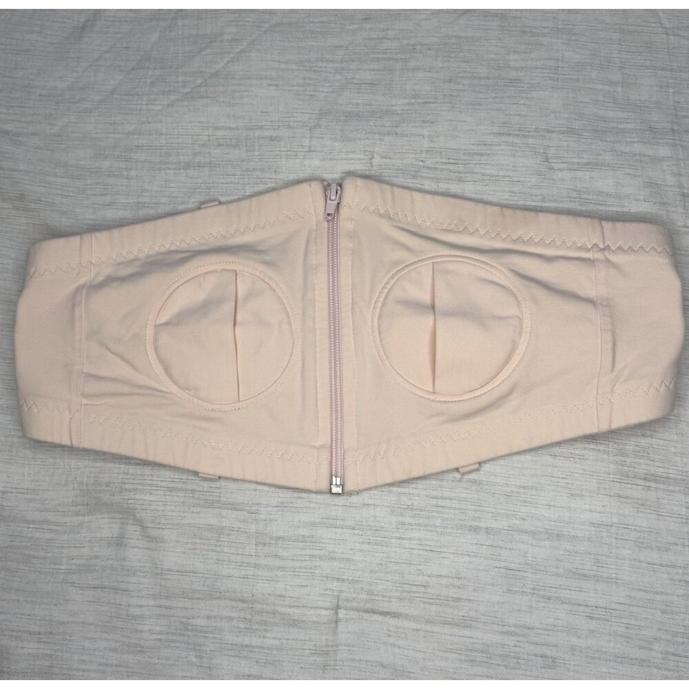 Simple Wishes Hands-Free Pumping Bra Pink Sz XS-L (Adjustable) *NO Straps